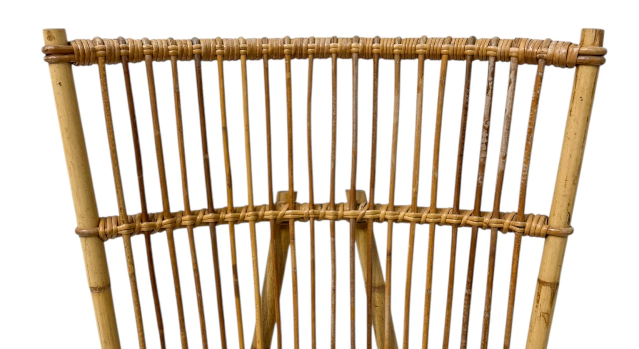 Mid-Century Modern Italian High Back Armchair, 1960s